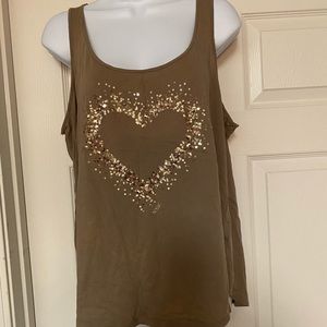 NY&Co Heart Tank Top